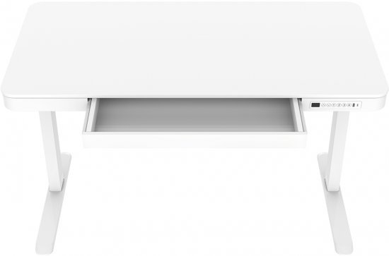 400062_b_1.jpg שולחן חכם מתכוונן בגודל 120X60 ס''מ Smarter ET119W-C - צבע לבן