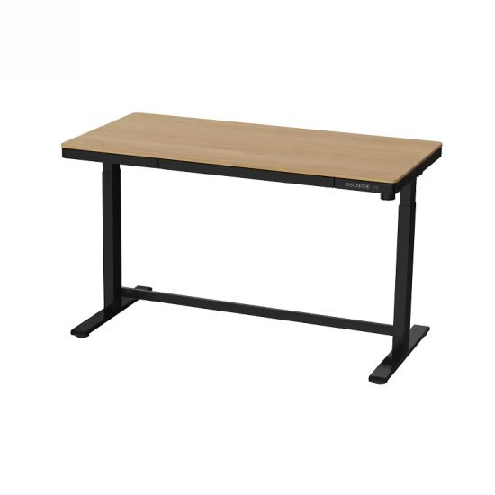 שולחן חכם מתכוונן עם טעינה אלחוטית בגודל 140X70 ס''מ Smarter ET119W-CWB - צבע שחור / אורן