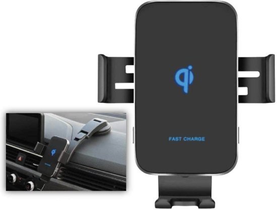 מעמד מגנטי ומטען אלחוטי לרכב דגם C-22 מבית אדי מערכות לרכב