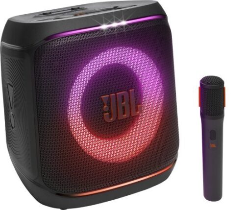 רמקול מסיבות נייד עם מיקרופון אלחוטי JBL PartyBox Encore 2 - צבע שחור - אחריות יבואן רשמי ניופאן
