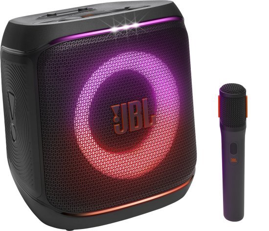 רמקול מסיבות נייד עם מיקרופון אלחוטי JBL PartyBox Encore 2 - צבע שחור - אחריות יבואן רשמי ניופאן