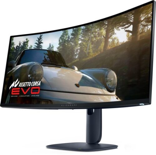 מסך מחשב גיימינג קעור Dell Alienware AW3425DW WQHD QD-OLED 34'' 240Hz