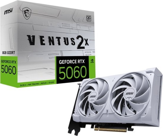 402203_b_1.jpg כרטיס מסך MSI RTX 5060 8GB GDDR7 VENTUS 2X OC WHITE
