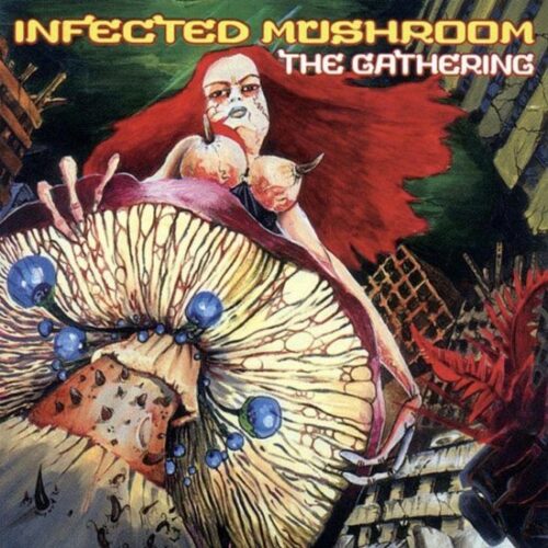 אלבום משולש Infected Mushroom - The Gathering Box Set - תקליט צבעוני