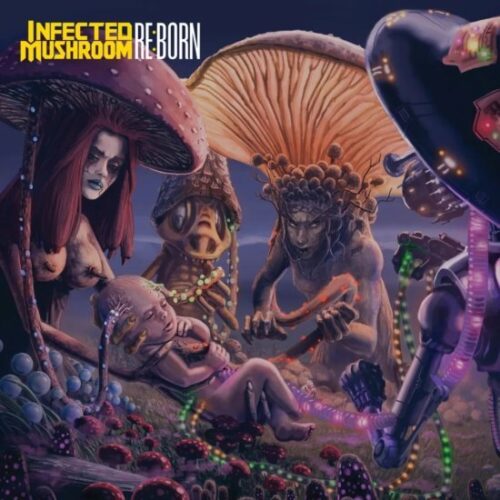 אלבום כפול Infected Mushroom - Reborn - תקליט צבעוני