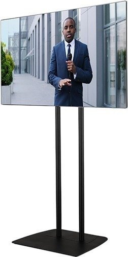 מעמד רצפתי לטלוויזיה 1.8 מטר עד 85 אינץ' B-Tech BT8573 - צבע שחור