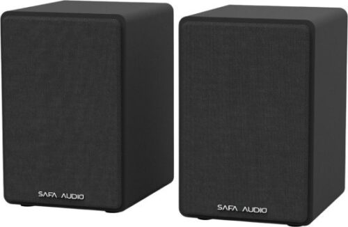 403885_b_1.jpg פטיפון מקצועי משולב רמקולים אנלוגיים דגם HPH-100 מבית SAFA - צבע שחור מט