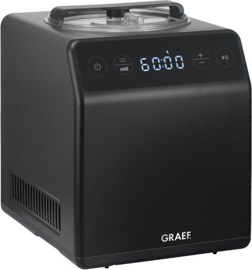 מכונה להכנת גלידה ויוגורט נפח 2 ליטר GRAEF Iron Mica IM706
