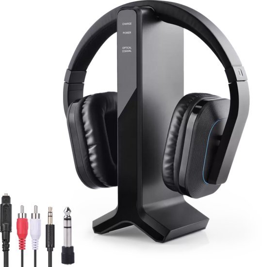 מציאון ועודפים - סט אוזניות אלחוטיות ותחנת עגינה וטעינה Avantree HT280