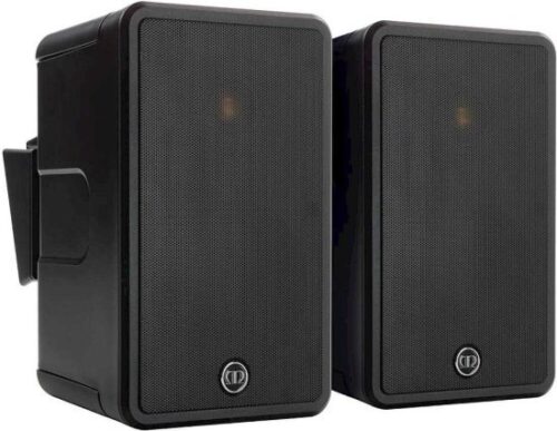 ערכת רמקולים חיצוניים דגם Climate 50 + מגבר דיגיטלי IA40-3 + שלט מבית Monitor Audio - צבע שחור