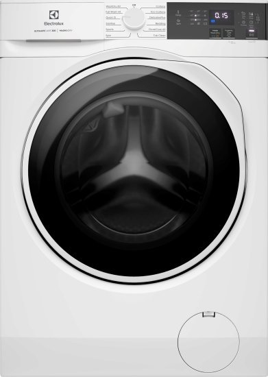 מכונת כביסה אינוורטר פתח חזית 8 ק''ג 1200 סל''ד משולבת מייבש כביסה 5 ק''ג Electrolux UltimateCare 300 EWW8024P3WC - צבע לבן