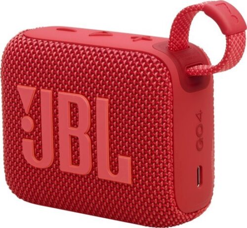 רמקול Bluetooth נייד JBL GO 4 - צבע אדום