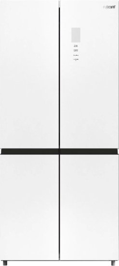 מקרר 4 דלתות מקפיא תחתון 539 ליטר Fujicom FJ-FJ-NF615W No-Frost - זכוכית לבנה