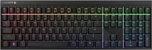 מקלדת גיימינג מכנית חוטית CHERRY MX 2.0S - צבע שחור