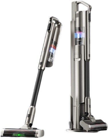 שואב אבק אלחוטי עם עמדת ניקוי עצמי Uwant V500 - צבע אפור