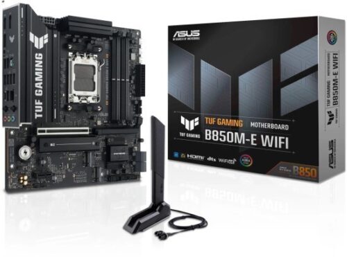 לוח אם ASUS TUF GAMING B850M-E WIFI DDR5 WIFI AM5