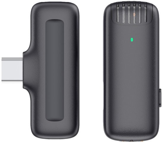 מיקרופון דש אלחוטי Type-C כולל נרתיק טעינה Energy J11