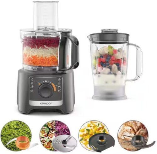 מעבד מזון 2.1 ליטר Kenwood Multipro FDP31.170GY 800W - צבע אפור