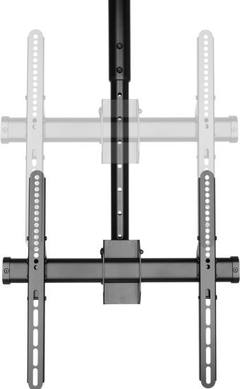 זרוע תקרתית אוניברסלית למסכים בגודל עד ''75 דגם PRO400CS מבית EAZO