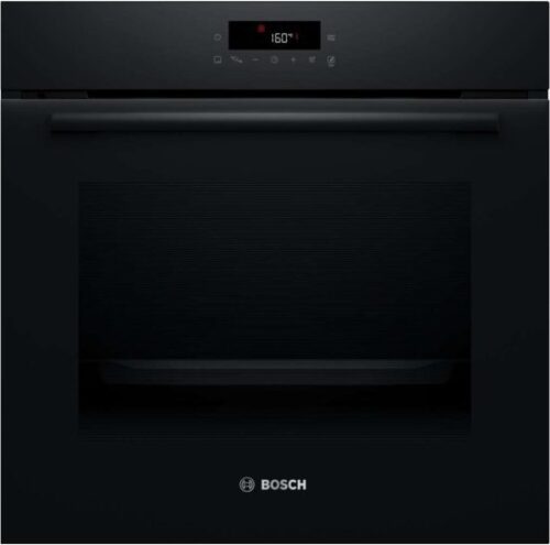 תנור בנוי פירוליטי 71 ליטר 5 תוכניות Bosch Serie 2 HBA571BB4 - שחור - תוצרת פולין - אחריות יבואן רשמי BSH