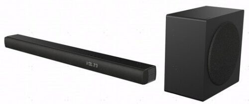 מקרן קול 3.1 ערוצים עם סאבוופר אלחוטי ושלט Hisense HS-3100