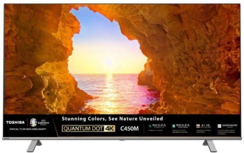 טלוויזיה חכמה ''55 Toshiba 55C450ME QLED 4K