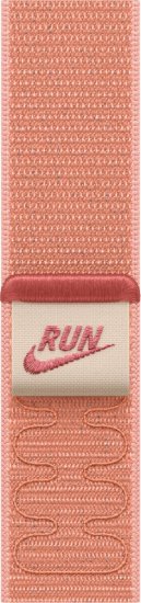 411349_b_1.jpg רצועת Nike Sport Loop לשעון Apple Watch 46mm צבע Alpenglow Pink - מידה One Size