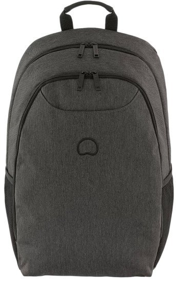 תיק גב למחשב נייד דגם Esplanade בגודל 15.6 אינץ' מבית Delsey Paris - צבע שחור