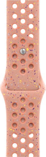 רצועת Nike Sport Band לשעון Apple Watch 46mm צבע Alpenglow Pink - מידה S / M