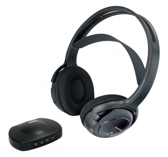 מציאון ועודפים - אוזניות טלוויזיה אלחוטיות עם סוללות נטענות Blaupunkt BP-8100WR