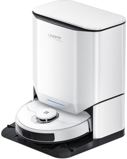 רובוט שואב / שוטף במים חמים וניקוי עצמי Uwant U300 V25 - צבע לבן