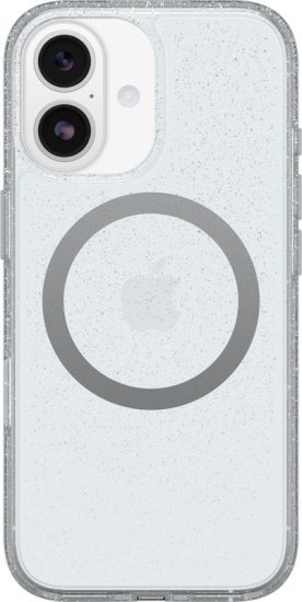 412035_b_1.jpg כיסוי ל-Apple iPhone 17 תומך MagSafe מבית OtterBox - צבע שקוף נצנצים