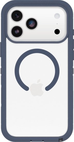 כיסוי ל-Apple iPhone 17 Pro Max תומך MagSafe מבית OtterBox - צבע כחול שקוף