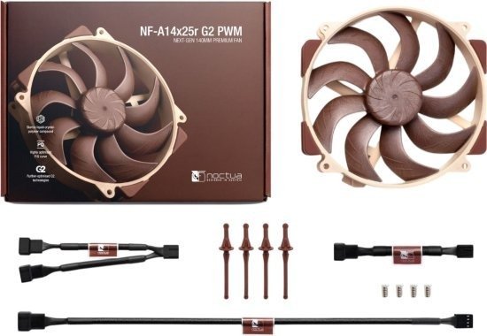 מאוורר למארז NF-A14x25r G2 PWM מבית Noctua