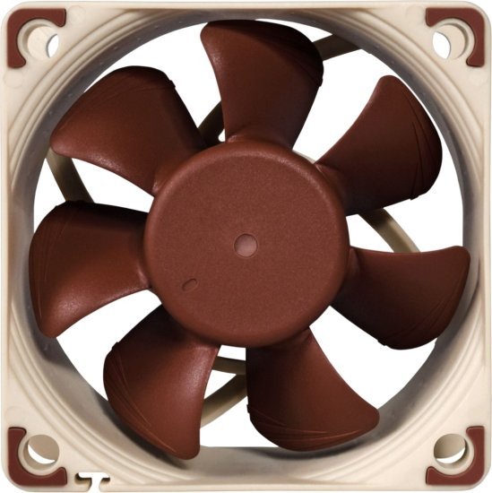 מאוורר למארז NF-A6x25 FLX 6cm 3000RPM מבית Noctua