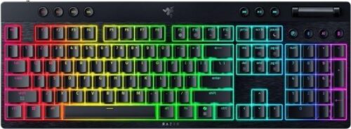 414498_b_1.jpg מקלדת גיימרים מכנית אלחוטית Razer BlackWidow V4 Low-Profile - סוג מתג כתום טקטילי שקט פרופיל נמוך