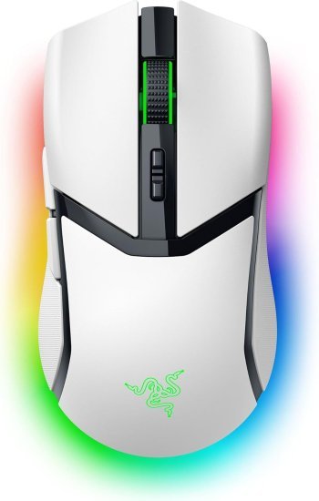 עכבר גיימינג אלחוטי Razer Cobra Pro - לבן