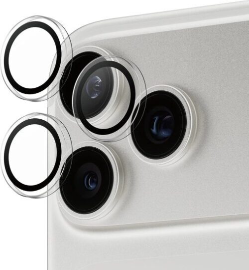 מגן מצלמה מזכוכית ל-iPhone 17 Pro Max - בצבע שקוף