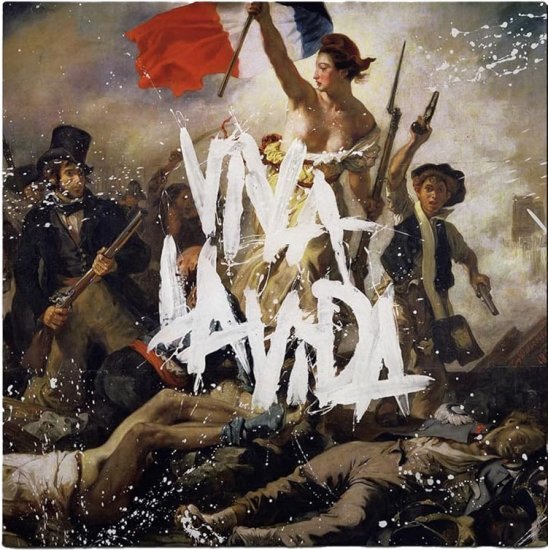 Coldplay - Viva La Vida Or Death and All His Friends Vinyl LP - תקליט שקוף