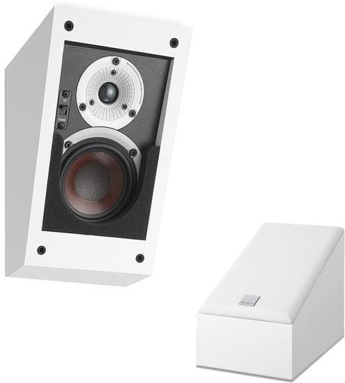 זוג רמקולי קיר למערכות סראונד / סטריאו DALI ALTECO C-1 - צבע לבן