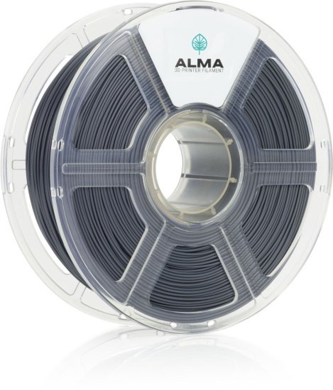 416954_b_1.jpg סליל הדפסה (פילמנט) 1.75 מ”מ / 1 ק”ג דגם PLA Matte מבית ALMA - צבע אפור