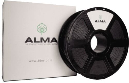 סליל הדפסה (פילמנט) 1.75 מ”מ / 1 ק”ג דגם PLA Matte מבית ALMA - צבע כחול כהה (Midnight Blue)