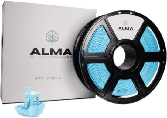 416967_b_1.jpg סליל הדפסה (פילמנט) 1.75 מ”מ / 1 ק”ג דגם PLA Matte מבית ALMA - צבע כחול אייס