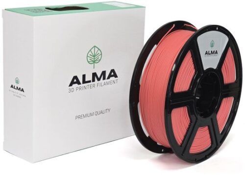סליל הדפסה (פילמנט) 1.75 מ”מ / 1 ק”ג דגם PLA Matte מבית ALMA - צבע קורל בהיר