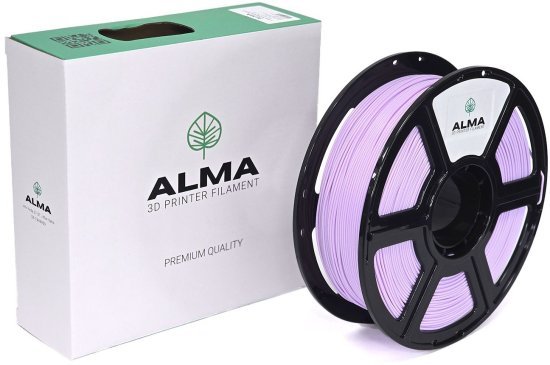 סליל הדפסה (פילמנט) 1.75 מ”מ / 1 ק”ג דגם PLA Matte מבית ALMA - צבע לבנדר