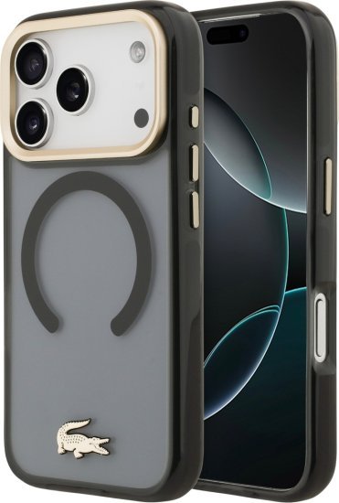 416989_b_1.jpg כיסוי תומך Magsafe ל-Apple iPhone 17 Pro מבית LACOSTE - צבע עשן