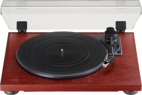 פטיפון Bluetooth דגם TN-180BT-A3 / CH מונע מחגורה TEAC - צבע דובדבן