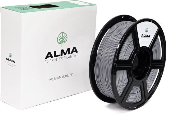 417079_b_1.jpg סליל הדפסה (פילמנט) 1.75 מ”מ / 1 ק”ג דגם PLA Galaxy Luminous מבית ALMA - צבע אפור - זוהר בחושך