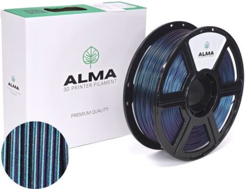 סליל הדפסה (פילמנט) 1.75 מ”מ / 1 ק”ג דגם PLA Multicolor מבית ALMA - צבע טיטניום שרוף