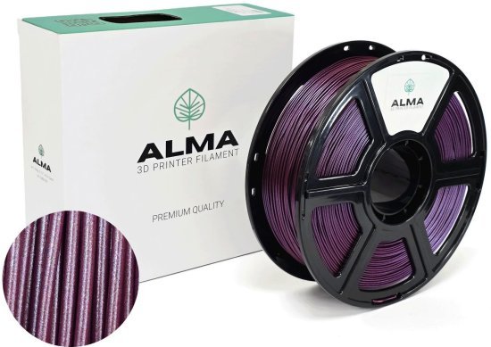 סליל הדפסה (פילמנט) 1.75 מ”מ / 1 ק”ג דגם PLA Multicolor מבית ALMA - צבע מרסלה